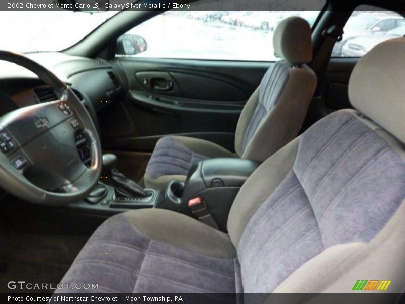  2002 Monte Carlo LS Ebony Interior