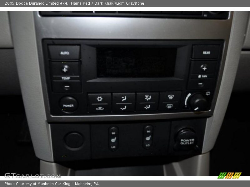 Flame Red / Dark Khaki/Light Graystone 2005 Dodge Durango Limited 4x4