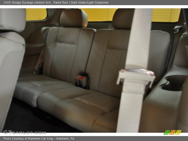 Flame Red / Dark Khaki/Light Graystone 2005 Dodge Durango Limited 4x4