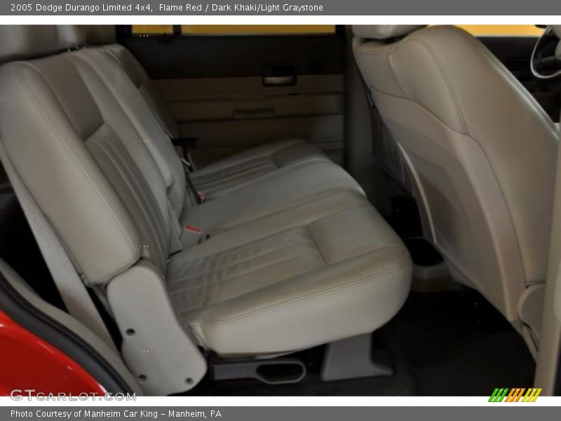 Flame Red / Dark Khaki/Light Graystone 2005 Dodge Durango Limited 4x4