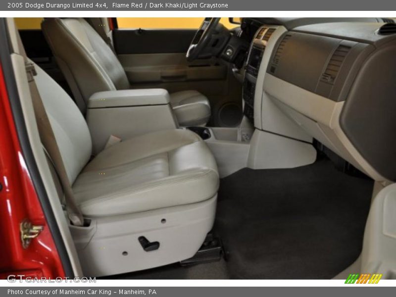 Flame Red / Dark Khaki/Light Graystone 2005 Dodge Durango Limited 4x4