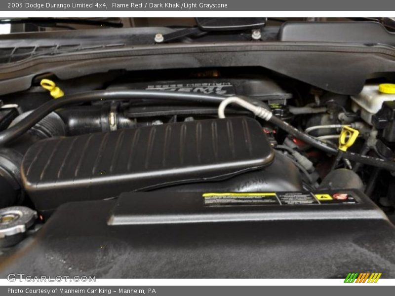 Flame Red / Dark Khaki/Light Graystone 2005 Dodge Durango Limited 4x4