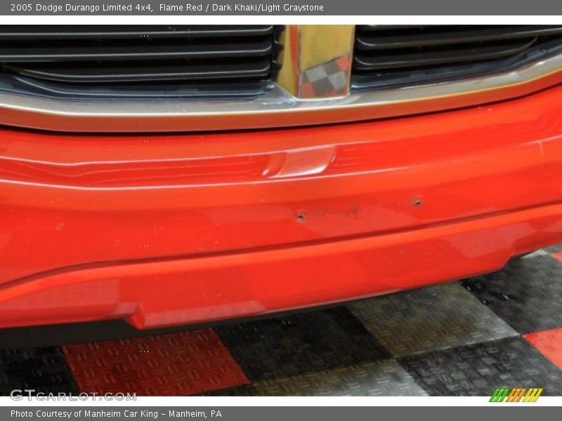 Flame Red / Dark Khaki/Light Graystone 2005 Dodge Durango Limited 4x4