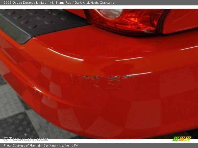 Flame Red / Dark Khaki/Light Graystone 2005 Dodge Durango Limited 4x4