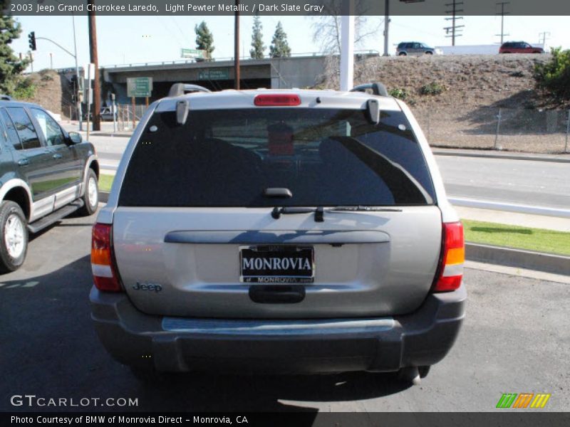 Light Pewter Metallic / Dark Slate Gray 2003 Jeep Grand Cherokee Laredo