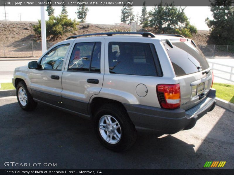 Light Pewter Metallic / Dark Slate Gray 2003 Jeep Grand Cherokee Laredo