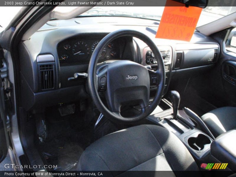 Light Pewter Metallic / Dark Slate Gray 2003 Jeep Grand Cherokee Laredo