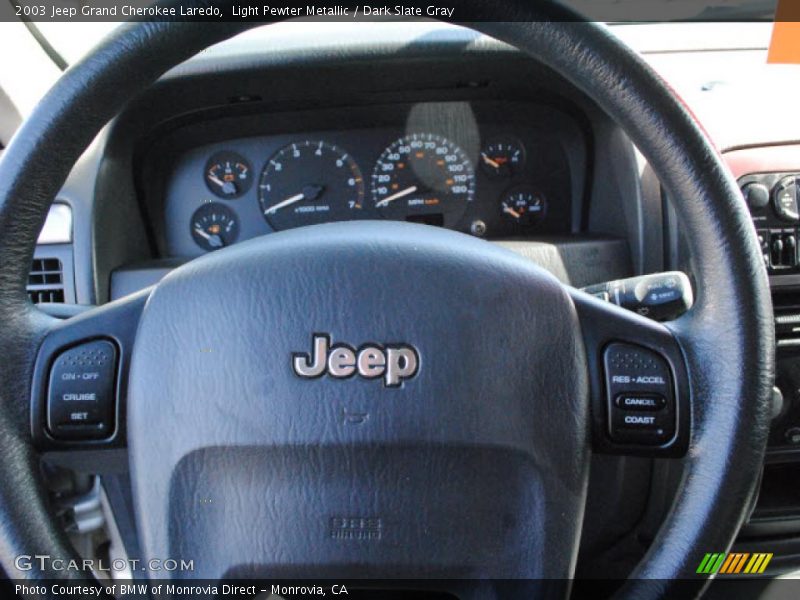 Light Pewter Metallic / Dark Slate Gray 2003 Jeep Grand Cherokee Laredo