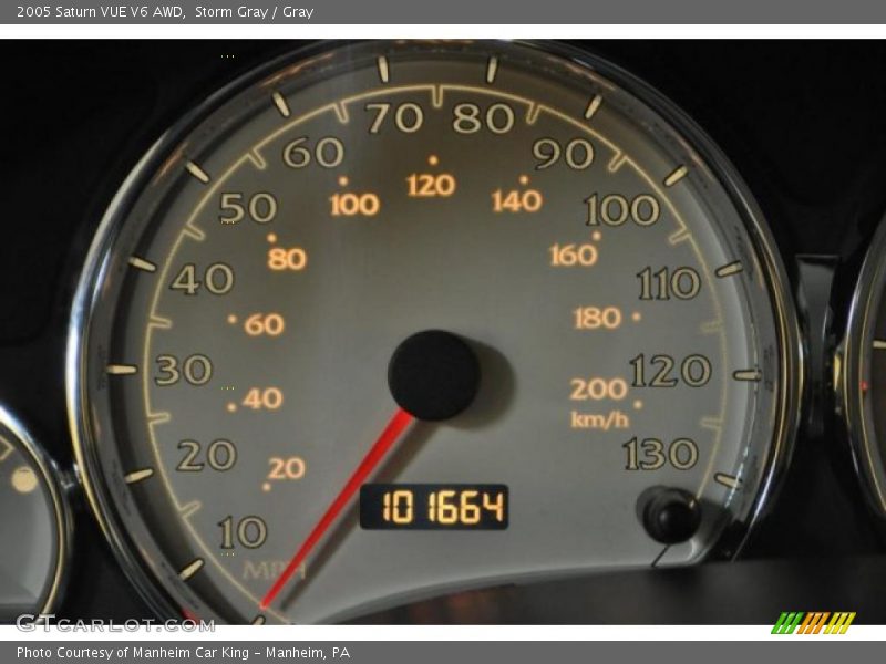 Storm Gray / Gray 2005 Saturn VUE V6 AWD