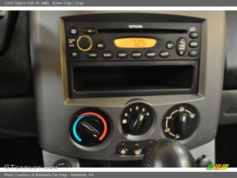 Storm Gray / Gray 2005 Saturn VUE V6 AWD