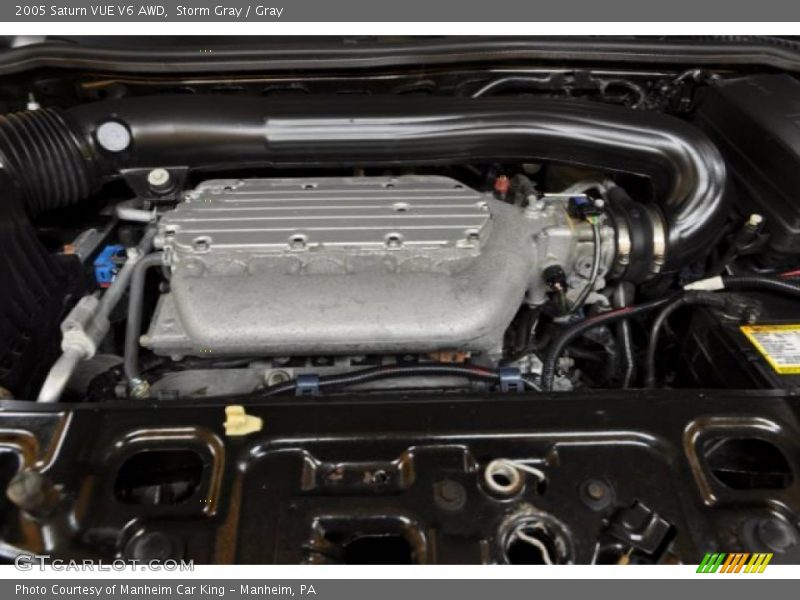 Storm Gray / Gray 2005 Saturn VUE V6 AWD