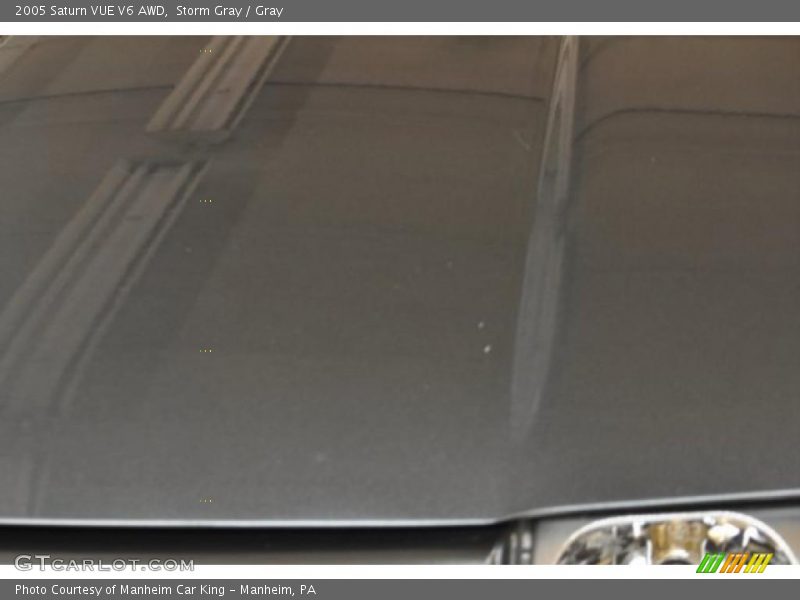 Storm Gray / Gray 2005 Saturn VUE V6 AWD