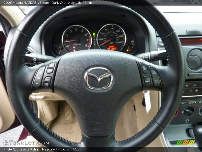  2006 MAZDA6 s Sedan Steering Wheel