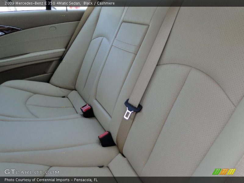 Black / Cashmere 2009 Mercedes-Benz E 350 4Matic Sedan