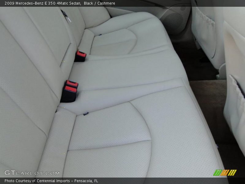 Black / Cashmere 2009 Mercedes-Benz E 350 4Matic Sedan