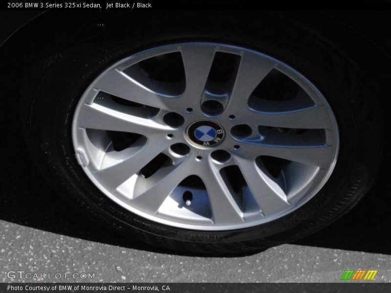 Jet Black / Black 2006 BMW 3 Series 325xi Sedan