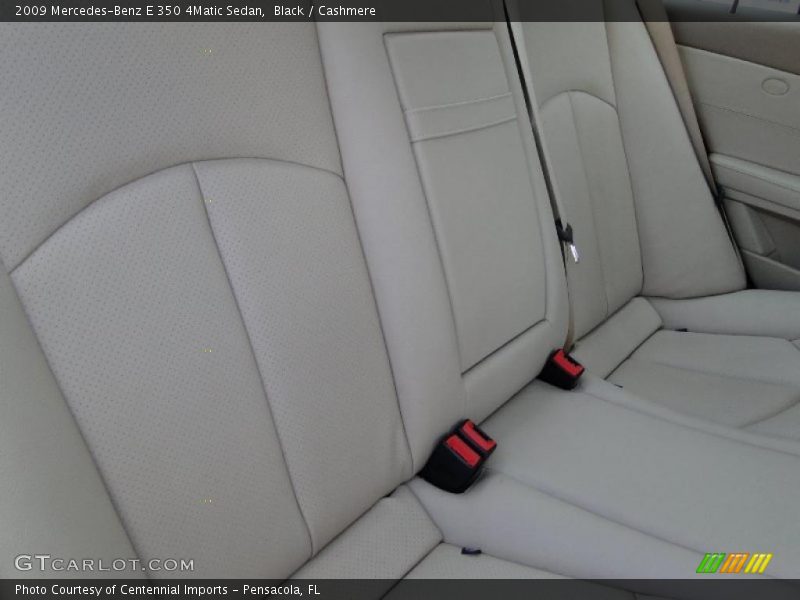 Black / Cashmere 2009 Mercedes-Benz E 350 4Matic Sedan