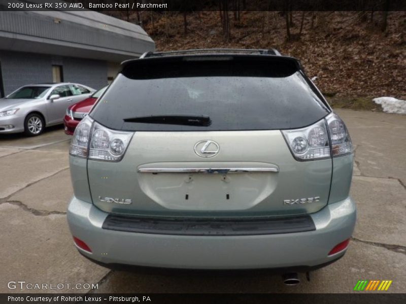 Bamboo Pearl / Parchment 2009 Lexus RX 350 AWD