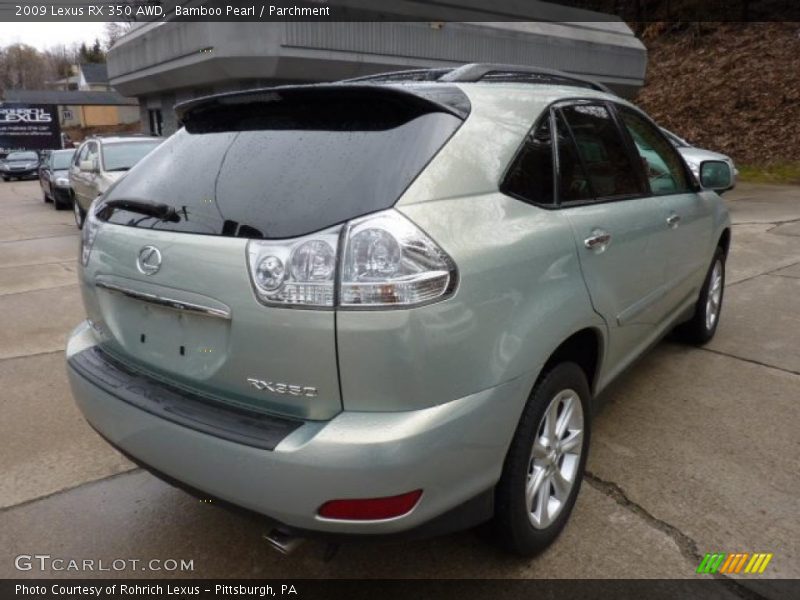 Bamboo Pearl / Parchment 2009 Lexus RX 350 AWD