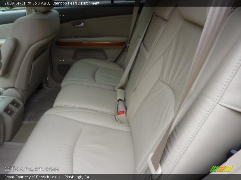 Bamboo Pearl / Parchment 2009 Lexus RX 350 AWD
