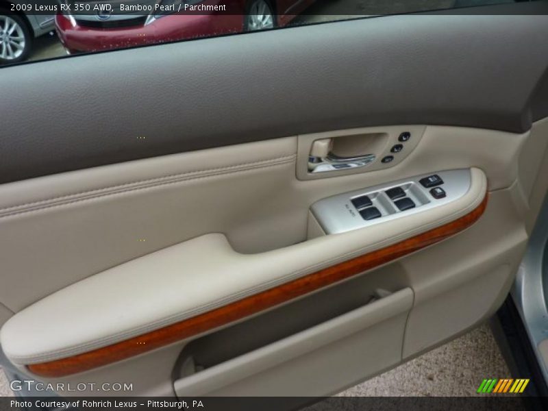 Bamboo Pearl / Parchment 2009 Lexus RX 350 AWD