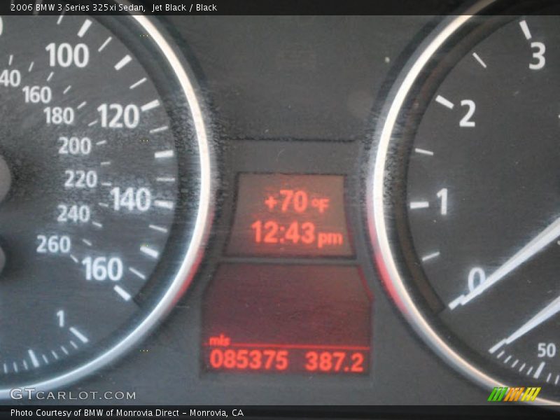Jet Black / Black 2006 BMW 3 Series 325xi Sedan
