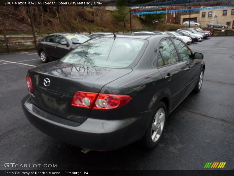 Steel Gray Metallic / Gray 2004 Mazda MAZDA6 i Sedan