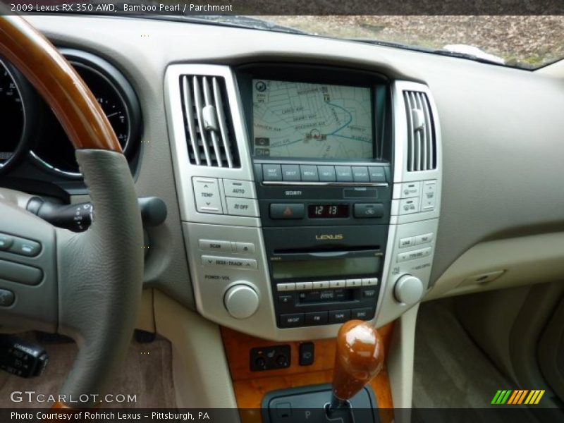 Bamboo Pearl / Parchment 2009 Lexus RX 350 AWD
