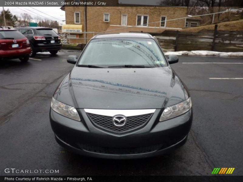 Steel Gray Metallic / Gray 2004 Mazda MAZDA6 i Sedan