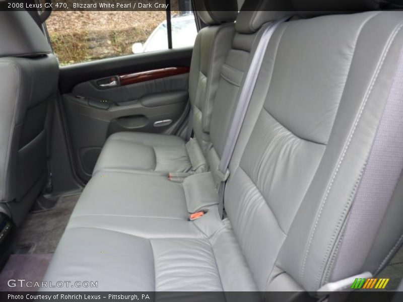 Blizzard White Pearl / Dark Gray 2008 Lexus GX 470