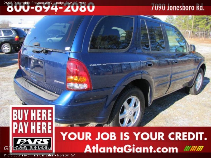 Indigo Blue / Pewter 2002 Oldsmobile Bravada AWD