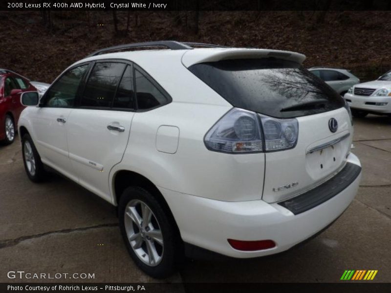 Crystal White / Ivory 2008 Lexus RX 400h AWD Hybrid