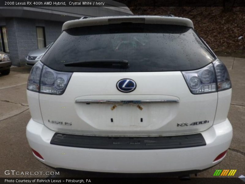 Crystal White / Ivory 2008 Lexus RX 400h AWD Hybrid