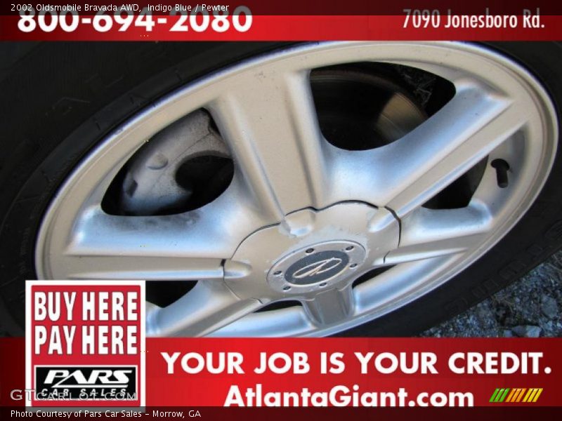 Indigo Blue / Pewter 2002 Oldsmobile Bravada AWD