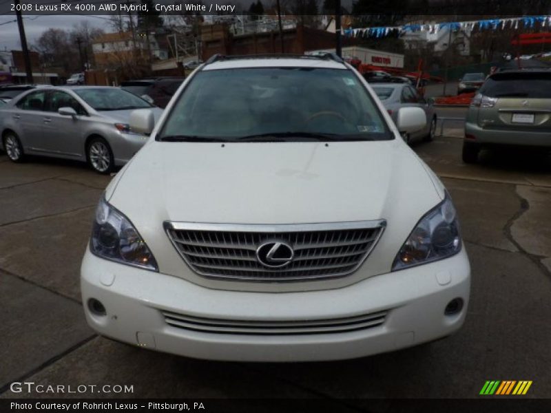 Crystal White / Ivory 2008 Lexus RX 400h AWD Hybrid