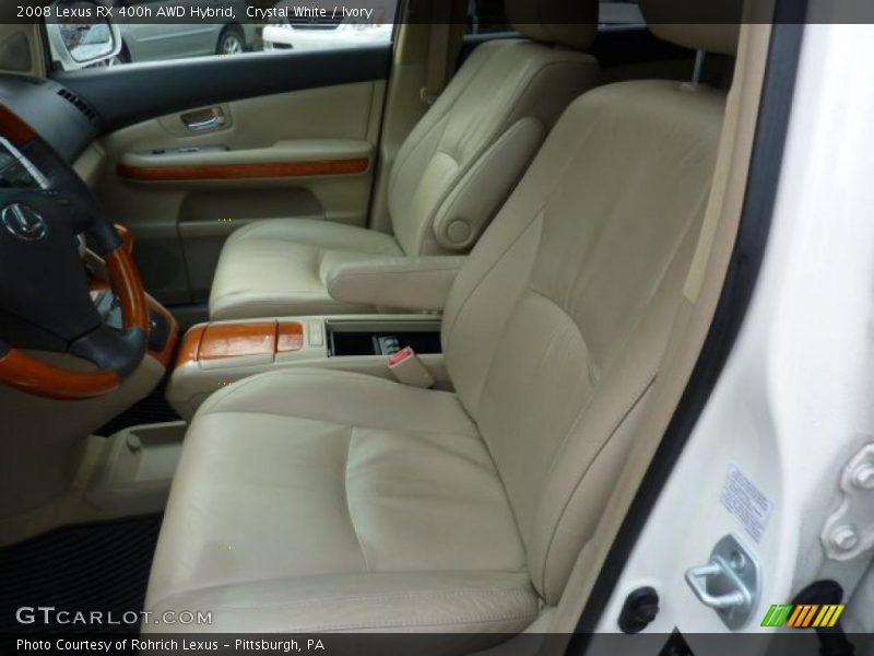 Crystal White / Ivory 2008 Lexus RX 400h AWD Hybrid