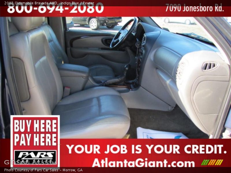 Indigo Blue / Pewter 2002 Oldsmobile Bravada AWD