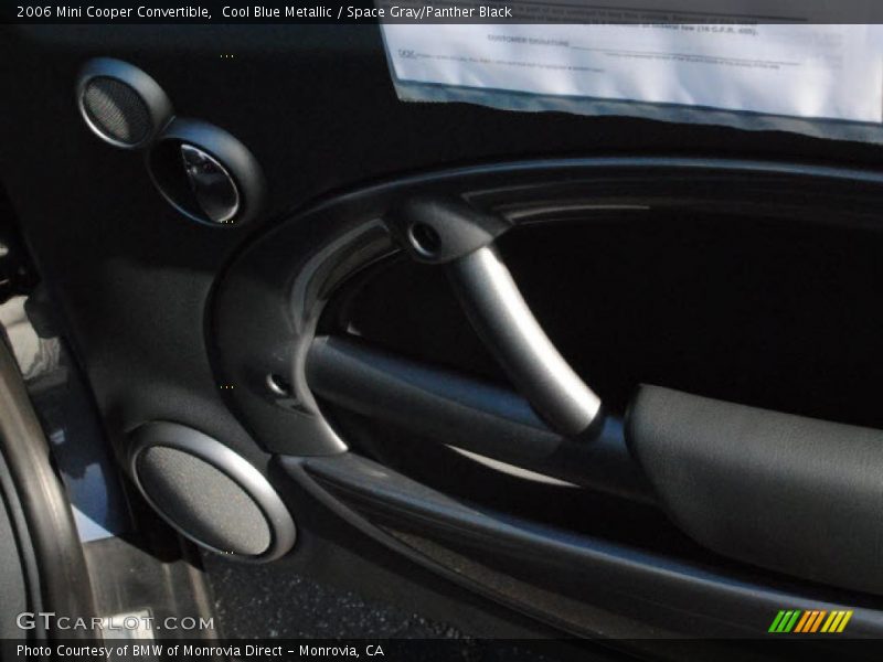 Cool Blue Metallic / Space Gray/Panther Black 2006 Mini Cooper Convertible