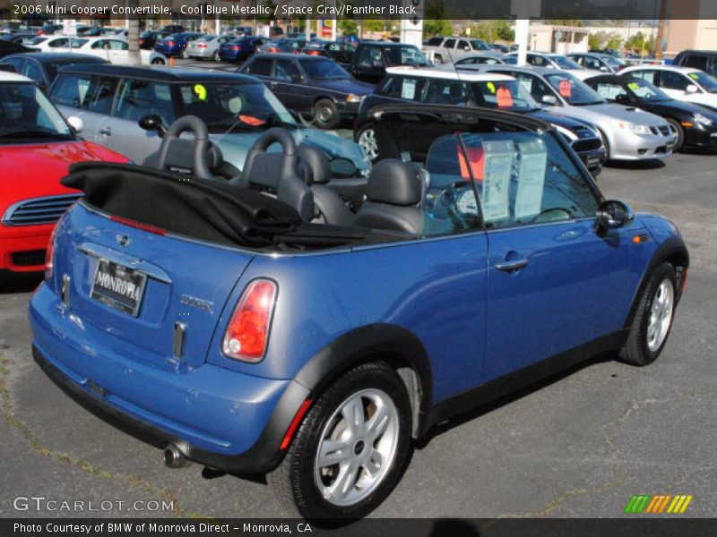 Cool Blue Metallic / Space Gray/Panther Black 2006 Mini Cooper Convertible