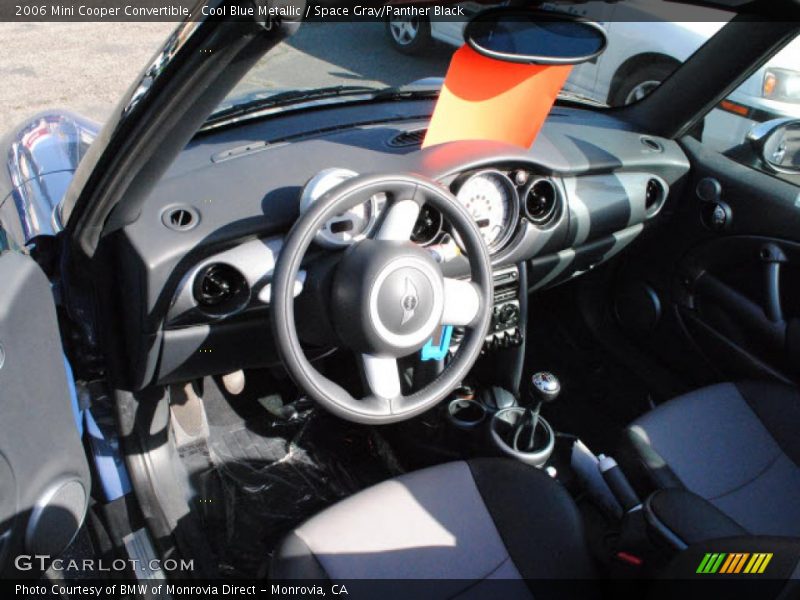 Cool Blue Metallic / Space Gray/Panther Black 2006 Mini Cooper Convertible