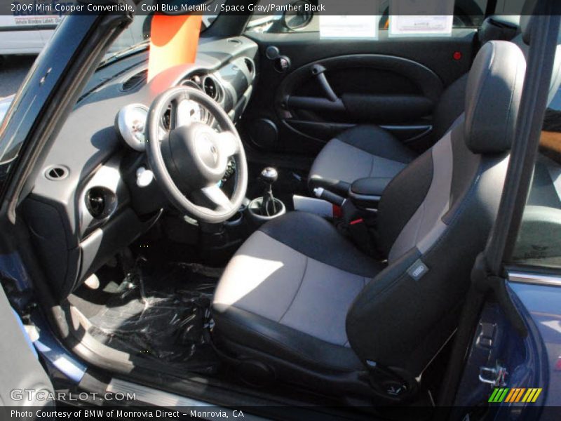 Cool Blue Metallic / Space Gray/Panther Black 2006 Mini Cooper Convertible