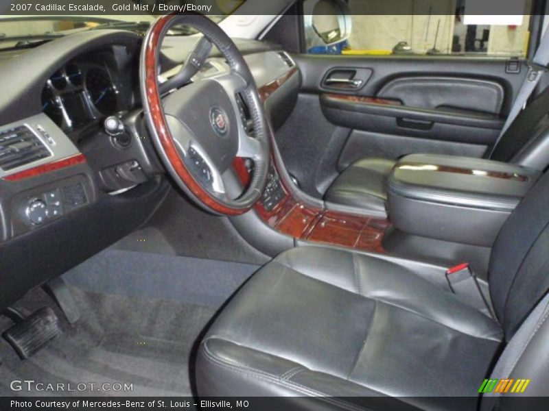 Gold Mist / Ebony/Ebony 2007 Cadillac Escalade