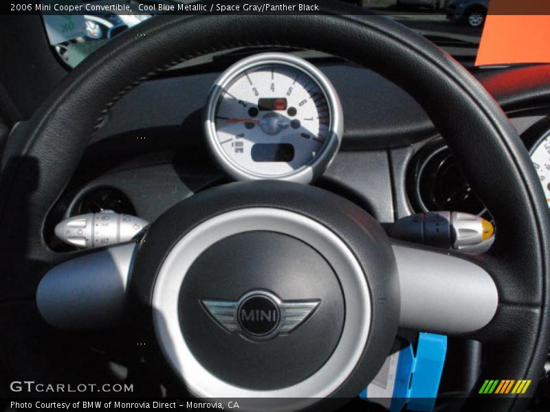 Cool Blue Metallic / Space Gray/Panther Black 2006 Mini Cooper Convertible
