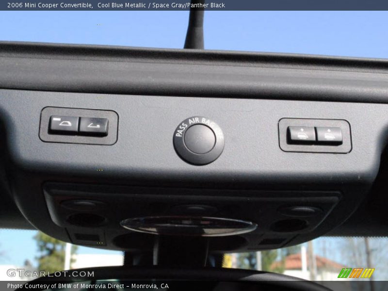 Cool Blue Metallic / Space Gray/Panther Black 2006 Mini Cooper Convertible