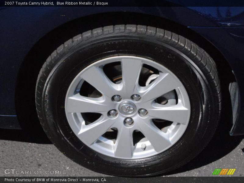 Blue Ribbon Metallic / Bisque 2007 Toyota Camry Hybrid