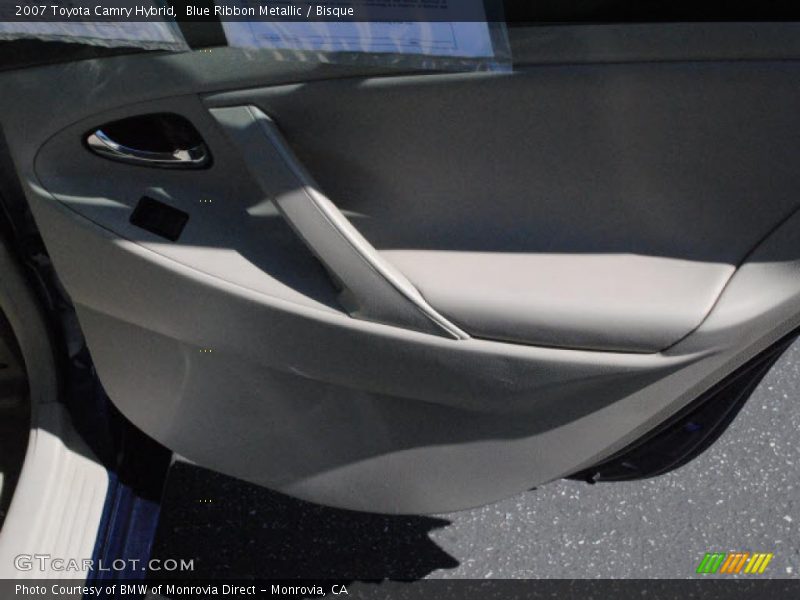 Blue Ribbon Metallic / Bisque 2007 Toyota Camry Hybrid