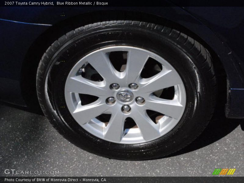 Blue Ribbon Metallic / Bisque 2007 Toyota Camry Hybrid