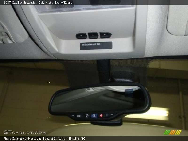 Gold Mist / Ebony/Ebony 2007 Cadillac Escalade