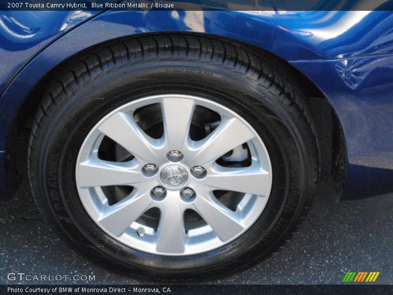 Blue Ribbon Metallic / Bisque 2007 Toyota Camry Hybrid