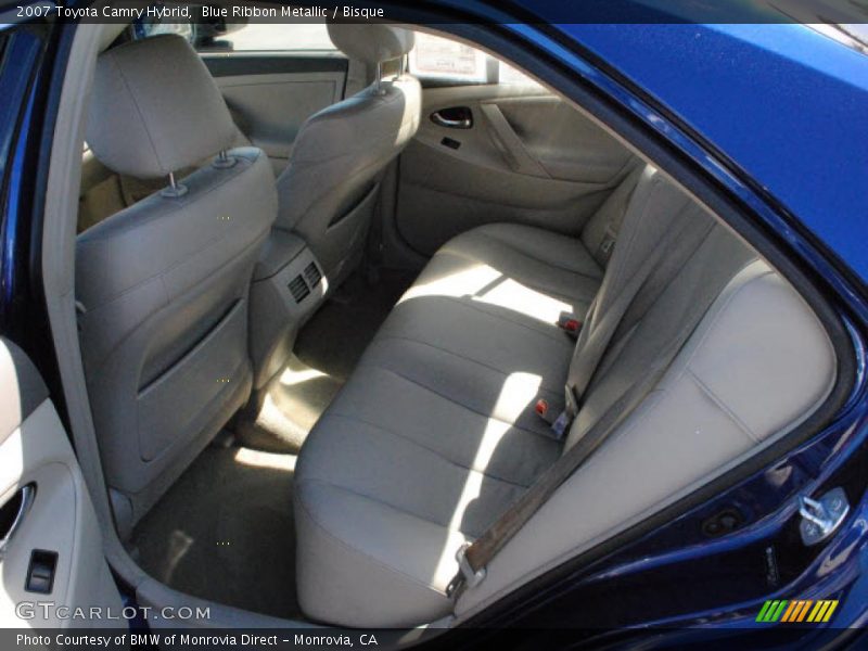 Blue Ribbon Metallic / Bisque 2007 Toyota Camry Hybrid